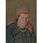 Władysław MIKOS (1887-1970) - Kobieta w chuście