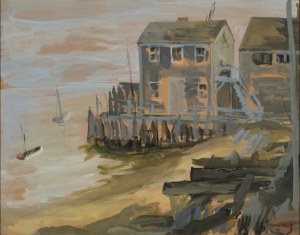 Emmanuel MANÉ-KATZ (1894-1962) - Na zatoką w New Jersey; 1941
