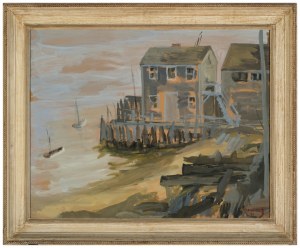 Emmanuel MANÉ-KATZ (1894-1962) - Na zatoką w New Jersey; 1941
