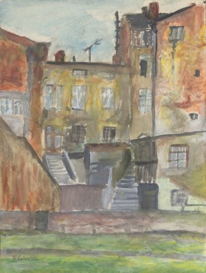 Franciszek GAJEWSKI (1897-1969) - Fragment starej Bydgoszczy