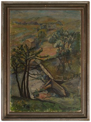 Roch RUPNIEWSKI (1922-1964) - Krajobraz (tama)