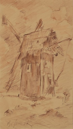 Bronisław JAMONTT (1886-1957) - Wiatrak