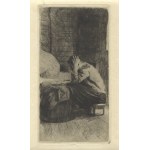 Käthe KOLLWITZ (1867-1945) - Kobieta przy kołysce (