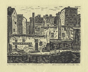 Bronisław Zygfryd NOWICKI (1907-1981) - Wenecja Bydgoska V. 1972
