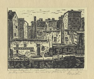 Bronisław Zygfryd NOWICKI (1907-1981) - Wenecja Bydgoska V. 1972