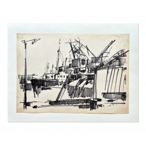 Prof. Bohdan BOROWSKI (1923-1989), Port sketch