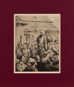 Zygmunt AJDUKIEWICZ (1861-1917), Mówca sejmikowy, 1884
