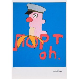 Jean-Michel BASQUIAT (1960-1988), Glassy Nose (Glassnose)