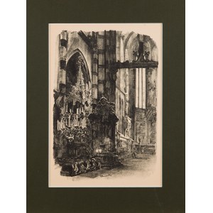 Jan Kanty GUMOWSKI (1883-1946), Kościół Mariacki w Krakowie, 1926