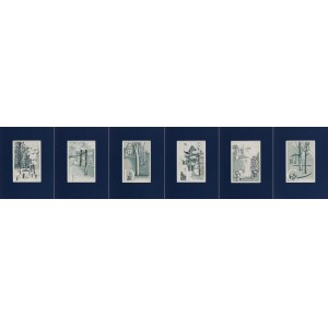 Moses KISLING (1891-1953), Set of 6 lithographs, 1959