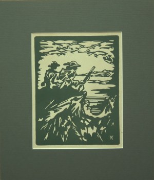 Janusz KOTARBIŃSKI (1890-1940), Polowanie w Tatrach, 1923