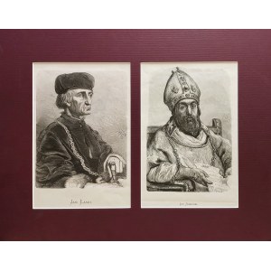 Jan MATEJKO (1838-1893), Dwa Portrety - Jan Łaski, Jan Dziaduski, 1876