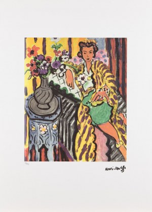 Henri MATISSE (1869 - 1954), Odaliska w żółtej szacie