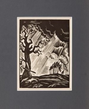 Stanisław OSTOJA-CHROSTOWSKI (1900-1944), Lotnicza impresja,1933