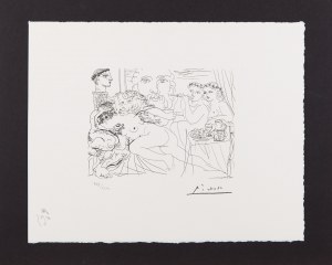 Pablo PICASSO (1881 - 1973), Autoportret w trzech postaciach (oryginalny tytuł autorski)