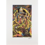Jackson POLLOCK (1912-1956), Kompozycja z kobietą