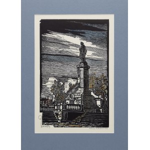 Stefan RASSALSKI (1910-1972), Monument to Adam Mickiewicz in Warsaw, 1962