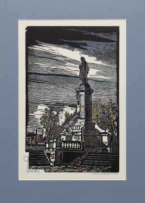 Stefan RASSALSKI (1910-1972), Pomnik Adama Mickiewicza w Warszawie, 1962