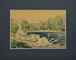 Zofia STANKIEWICZ (1862 - 1955), Pałac na wodzie (Łazienki),1922