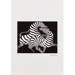 Victor VASARELY (1906 - 1997), Zebras