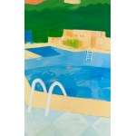Aleksandra Koleśniak (b. 1997, Gdynia), Abandoned pool, 2023
