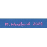 Maja Wendland, Mademoiselle, sitting, 2024