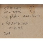 Grzegorz Skrzypek (né en 1970 à Sosnowiec),  Printemps galactique , 2019