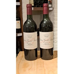 Château Le Grande Bouchon Médoc, Haut Médoc 0.75L 12.5%, 1996 vintage 2 bottles