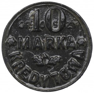II RP, 10 groszy Spółdzielnia Wojskowa 9 Pułk Piechoty Legionów, Zamość