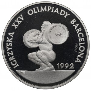 III RP, 200.000 złotych 1991 Igrzyska Barcelona - Próba Ni