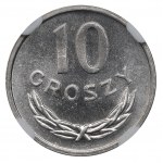 PRL, 10 groszy 1981 - NGC MS67