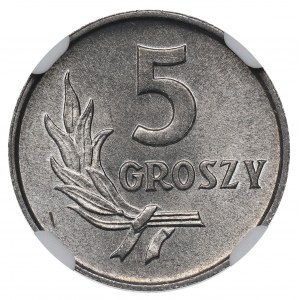 PRL, 5 pennies 1970 - NGC MS66