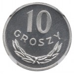 PRL, 10 groszy 1981 - NGC PF68 Cameo
