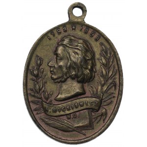 Poland, Medal for 100 years of Mickiewicz birthday 1898