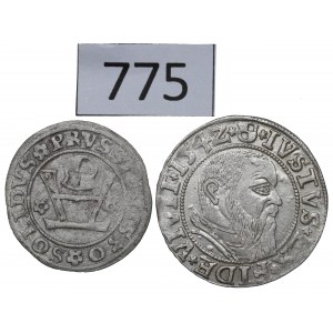 Prusy Książęce, Zestaw szeląg 1530 i grosz 1542