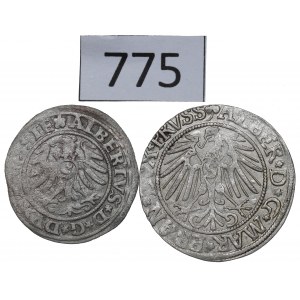 Prusy Książęce, Zestaw szeląg 1530 i grosz 1542