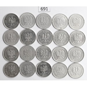 PRL, Zestaw 1 złoty 1949-87