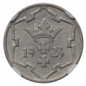 Free City of Danzig, 5 pfennig 1923 - NGC MS63