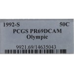 USA, 1/2 dolara 1992 - PCGS PR69 Deep Cameo