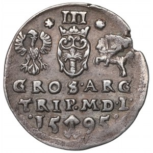 Sigismund III, 3 groschen 1595, Vilnius
