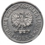 PRL, 20 groszy 1985 - NGC MS67