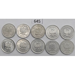 PRL, Zestaw 1 złoty 1957-85