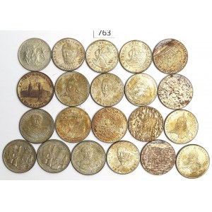 PRL, Zestaw 20-1.000 złotych - w tym srebro