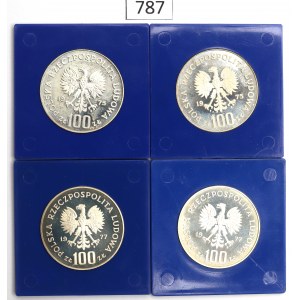 PRL, Zestaw 100 złotych 1975-77