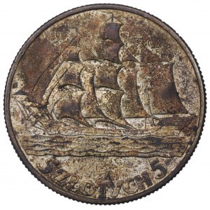 II Republic of Poland, 5 zloty 1936 Ship