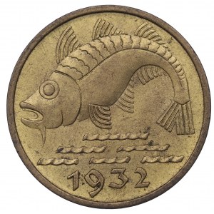 WMG, 10 fenigów 1932 Dorsz