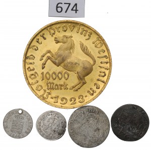 Germany, lot of coins