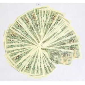 PRL, Zestaw 50 złotych