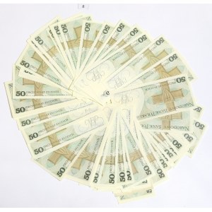 PRL, Zestaw 50 złotych
