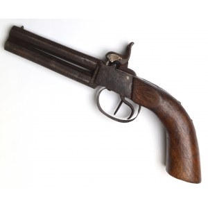 Europa, Pistolet kapiszonowy dwulufowy